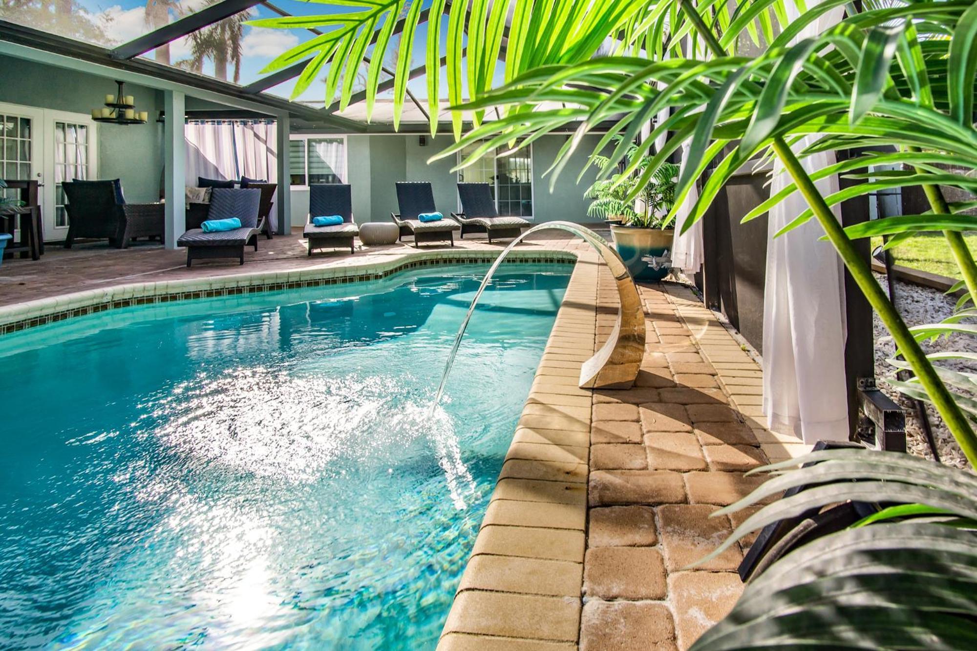 Heated Pool Just 1.7 Mi To Beach The Ocean Pearl サラソータ エクステリア 写真